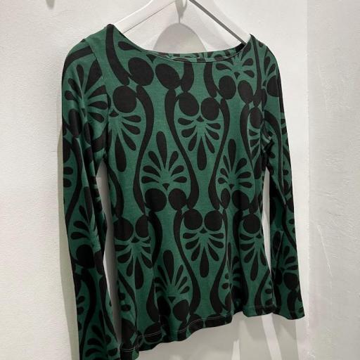 Camiseta Barroca Verde Compañia Fantastica.   [3]