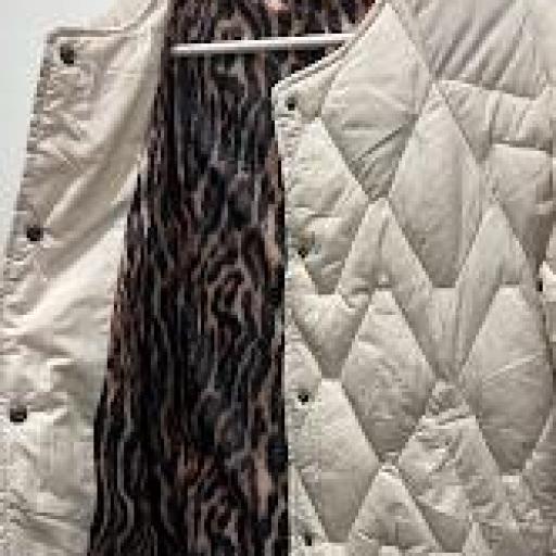 Chaqueta Acolchada Blanca Mimimua. [0]