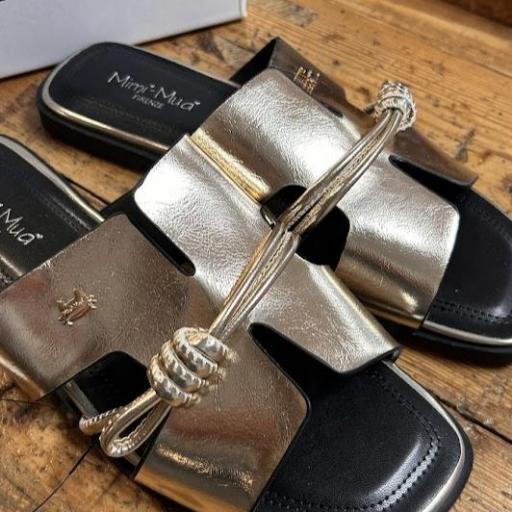 Sandalias Gold Mimimua.  [0]