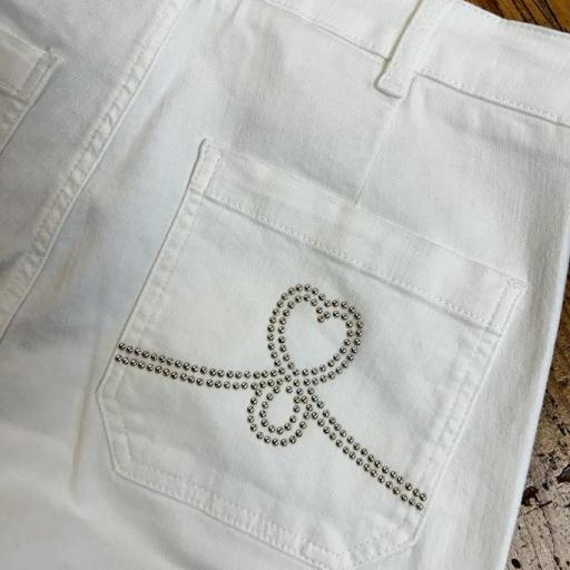 Pantalón tejano Blanco  Lola Casademunt.  [3]