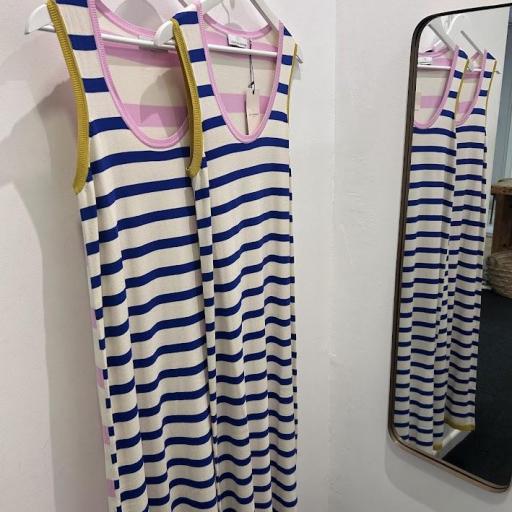 Vestido punto rayas Lola Casademunt.  [2]