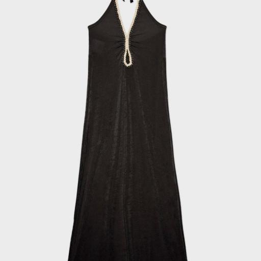 Vestido Dalai Negra Nekane. 