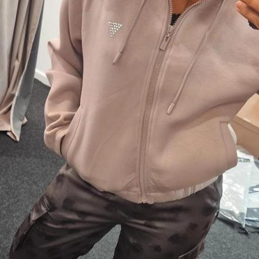 Sudadera Rosa nude Guess. [0]