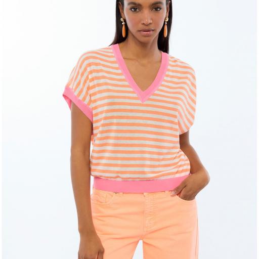 Jersey rayas bicolor Lola Casademunt.  [0]
