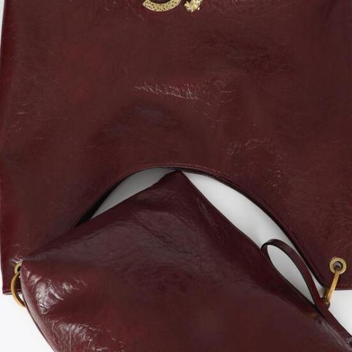 Bolso Burdeos trenza Lola Casademunt.  [1]