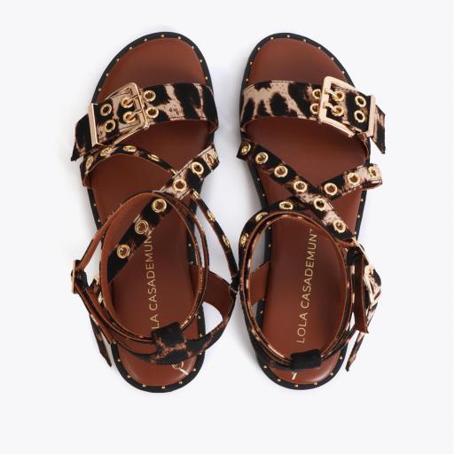 Sandalias Animal print Lola Casademunt.  [0]