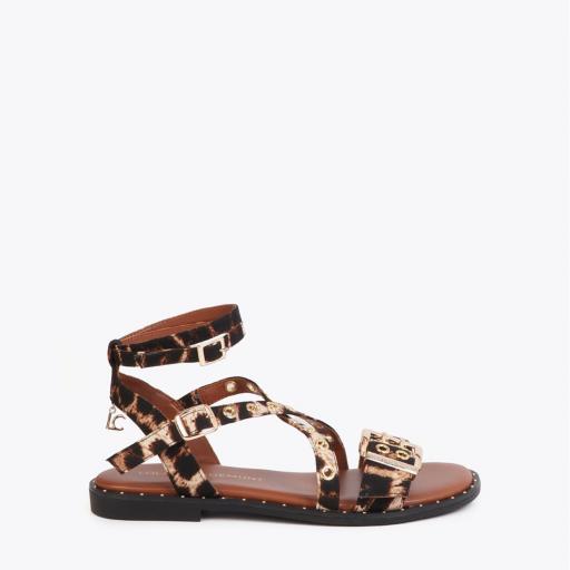 Sandalias Animal print Lola Casademunt.  [2]