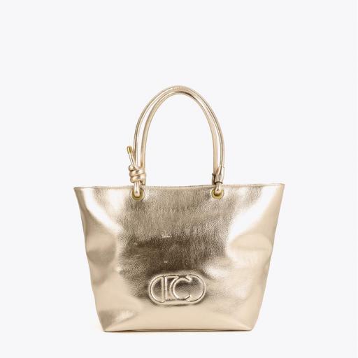 Bolso Shooper Gold Lola Casademunt. [2]
