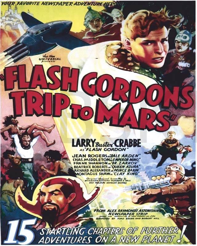 Cuadro en lienzo película Flash Gordon