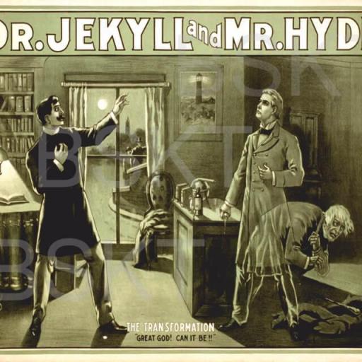 Cuadro en lienzo Jekyll y Hyde