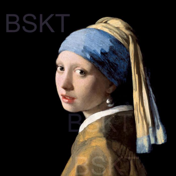 Cuadro en lienzo pintura clásica joven de la perla Vermeer