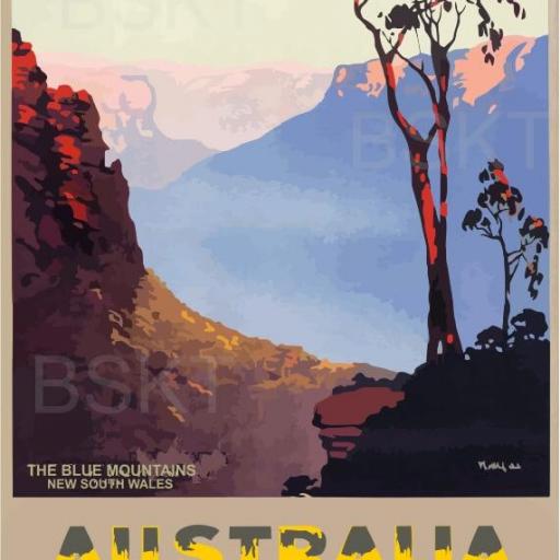 Cuadro en lienzo de la oficina de turismo australiana [0]