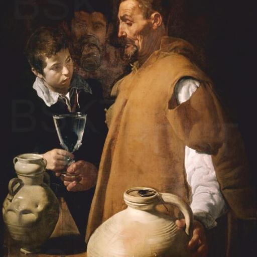 Cuadro en lienzo el aguador de Sevilla Velazquez
