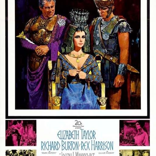 Cuadro en lienzo película clásica Cleopatra  [0]