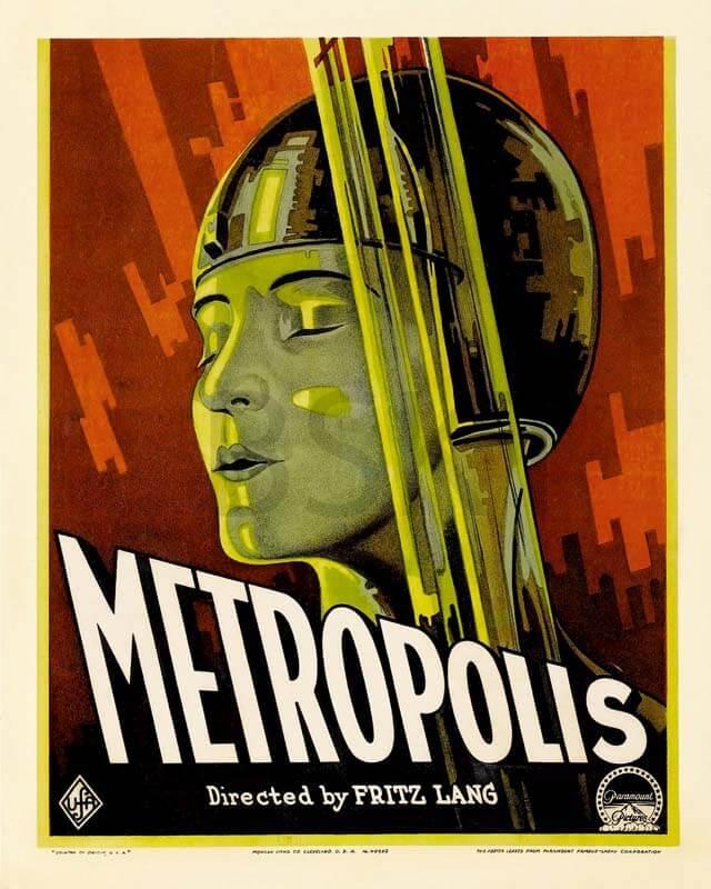 Cuadro en lienzo película Metropolis ciencia ficción