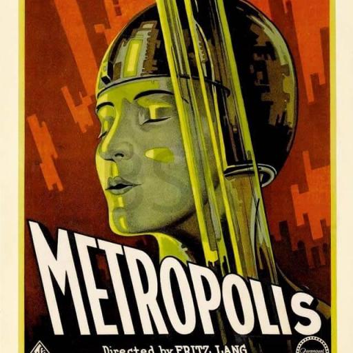 Cuadro en lienzo película Metropolis ciencia ficción