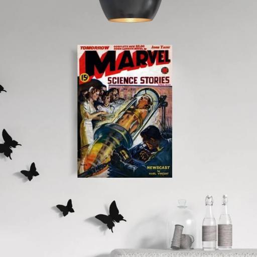 Cuadro en lienzo cómic Marvel portada clásica [1]