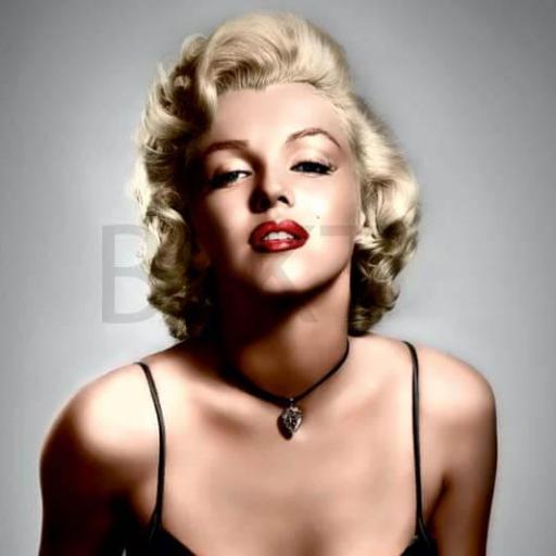 Cuadro en lienzo fotografía color Marilyn Monroe [0]