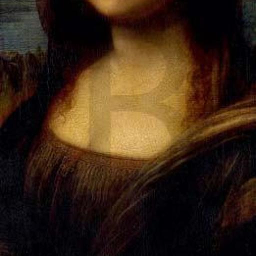 Cuadro en lienzo alargado Gioconda Mona Lissa Leonardo da Vinci
