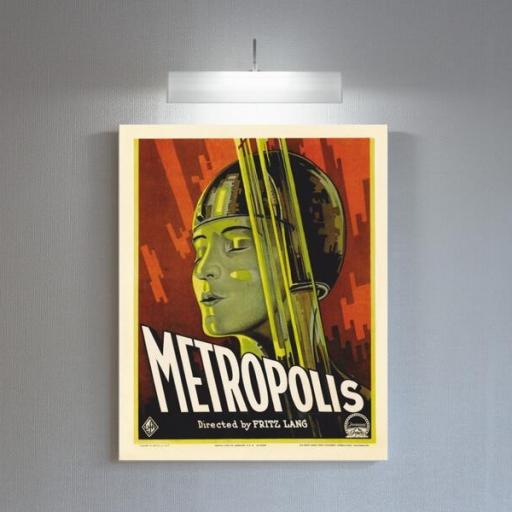 Cuadro en lienzo película Metropolis ciencia ficción [1]