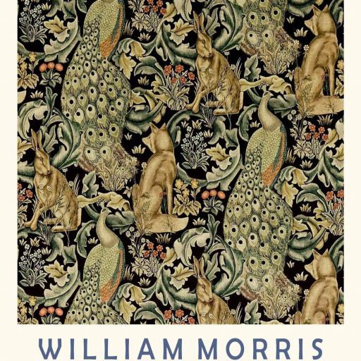 Cuadro en lienzo Wildlife Pattern, William Morris