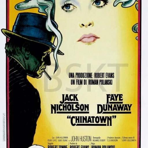 Cuadro película clásica Chinatown Nicholson Dunaway  [0]