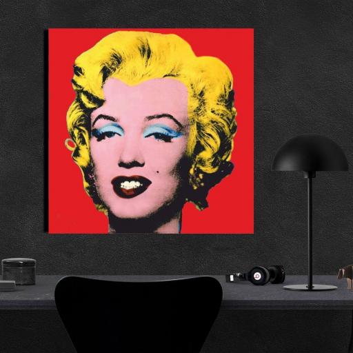 Cuadro en lienzo pop art Marilyn Monroe. [1]