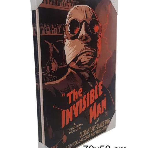 Cuadro película Clásica Vintage El hombre Invisible Cine [2]