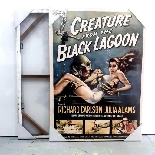 Cuadro en lienzo película clásica Black lagoon cine [3]