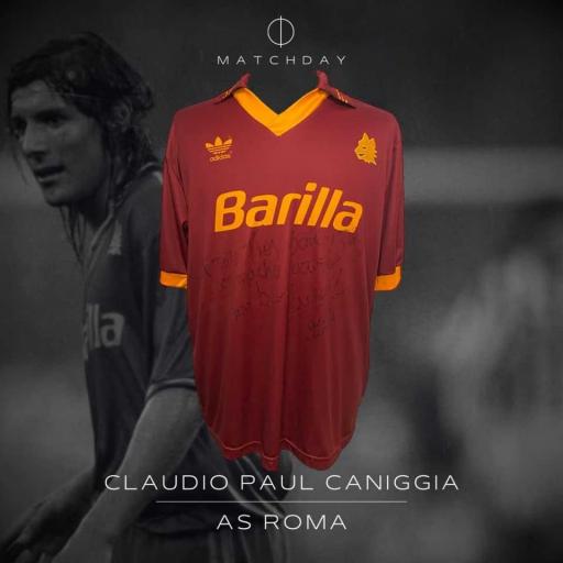 CAMISETA JERSEY AS ROMA 1992-2000 RETRO FUTBOL ITALIA ROMA CALCIO SERIE A [1]