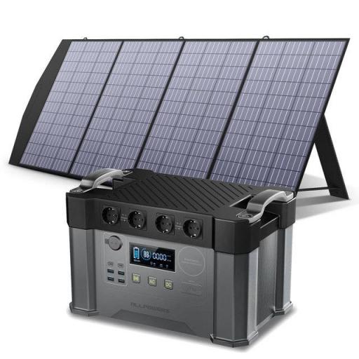 ESTACIÓN DE ENERGIA PORTATIL ALLPOWERS 2000W - 1500Wh + Panel Solar [3]