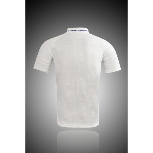 Camiseta Real Madrid Local 1996/97 - Blanca | Retro - Vintage | La Liga | PERSONALIZABLE [1]
