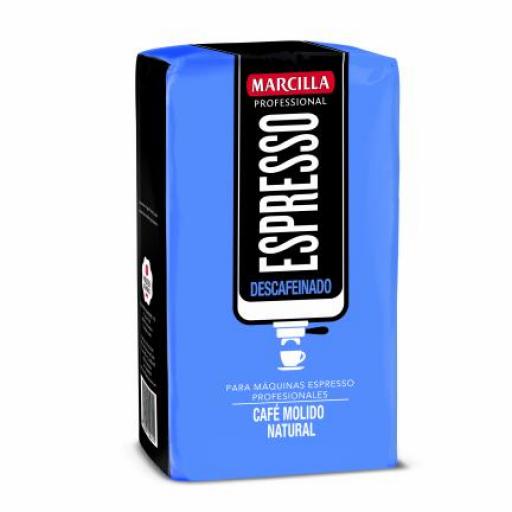 Café Marcilla Profesional Molido Descafeinado 250g.