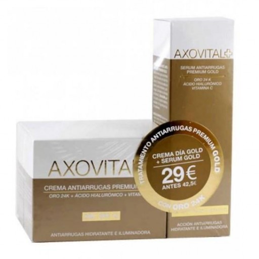 PACK AXOVITAL ANTIARRUGAS GOLD CREMA + SÉRUM [0]
