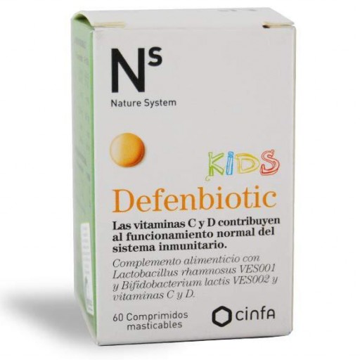 N+S DEFENBIOTIC KIDS 60 COMP [0]