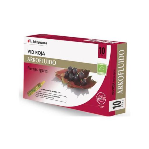ARKO VID ROJA 10 AMPOLLAS 15 ML [0]