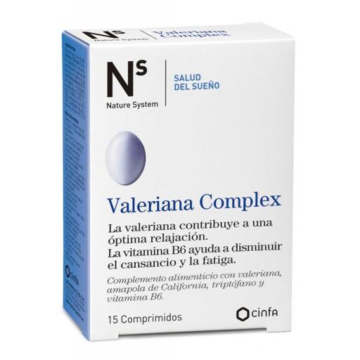 N+S VALERIANA COMPLEX 15 COMPRIMIDOS [0]