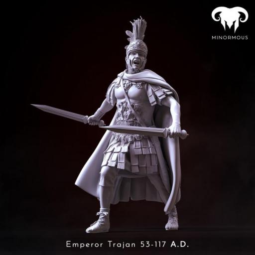 Roman Emperor Trajan 98 to 117 AD. The Sword of Rome! modelo 1 [0]
