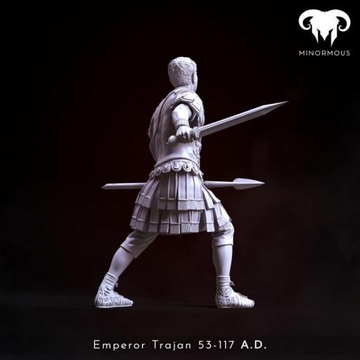 Roman Emperor Trajan 98 to 117 AD. The Sword of Rome! modelo 2 [1]