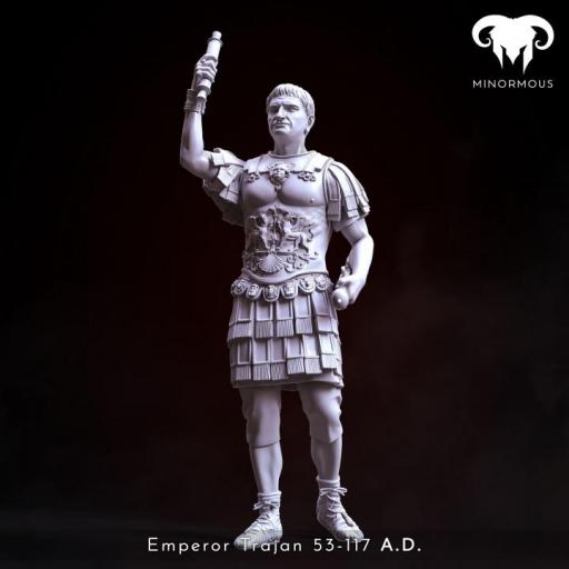  Roman Emperor Trajan 98 to 117 AD. From Soldier to Emperor! modelo 2 [0]