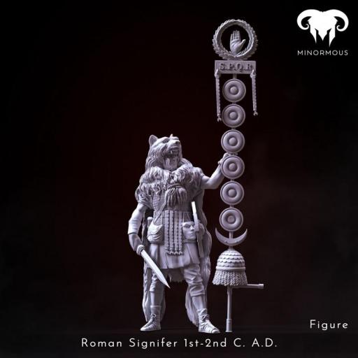 Roman Signifer 1st-2nd C. A.D. Standard of Honor! modelo 1 [0]