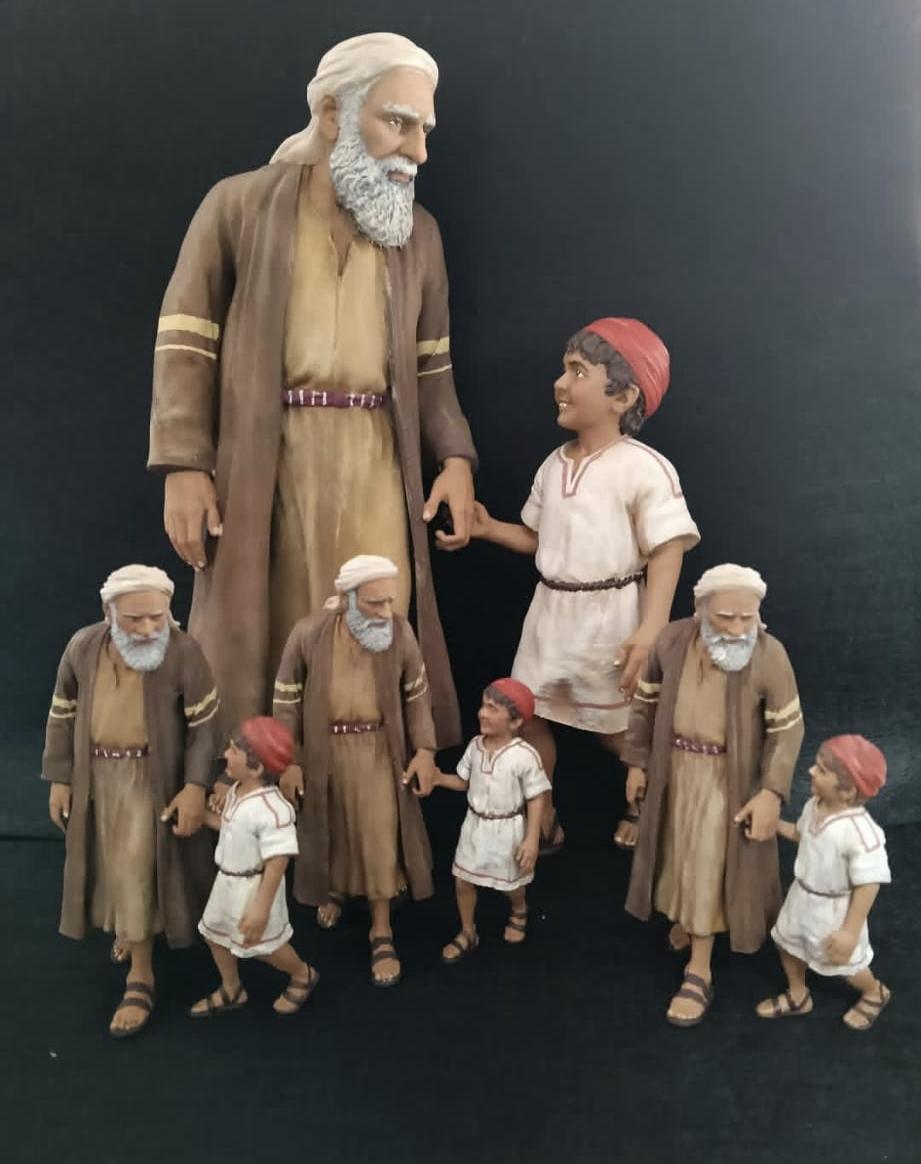 Abuelo con nieto