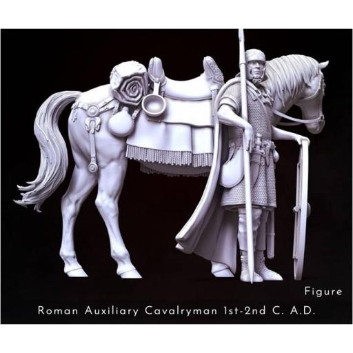 Roman Auxiliary Cavalryman 1st-2nd C. A.D. Horsemen of Antiquity con caballo