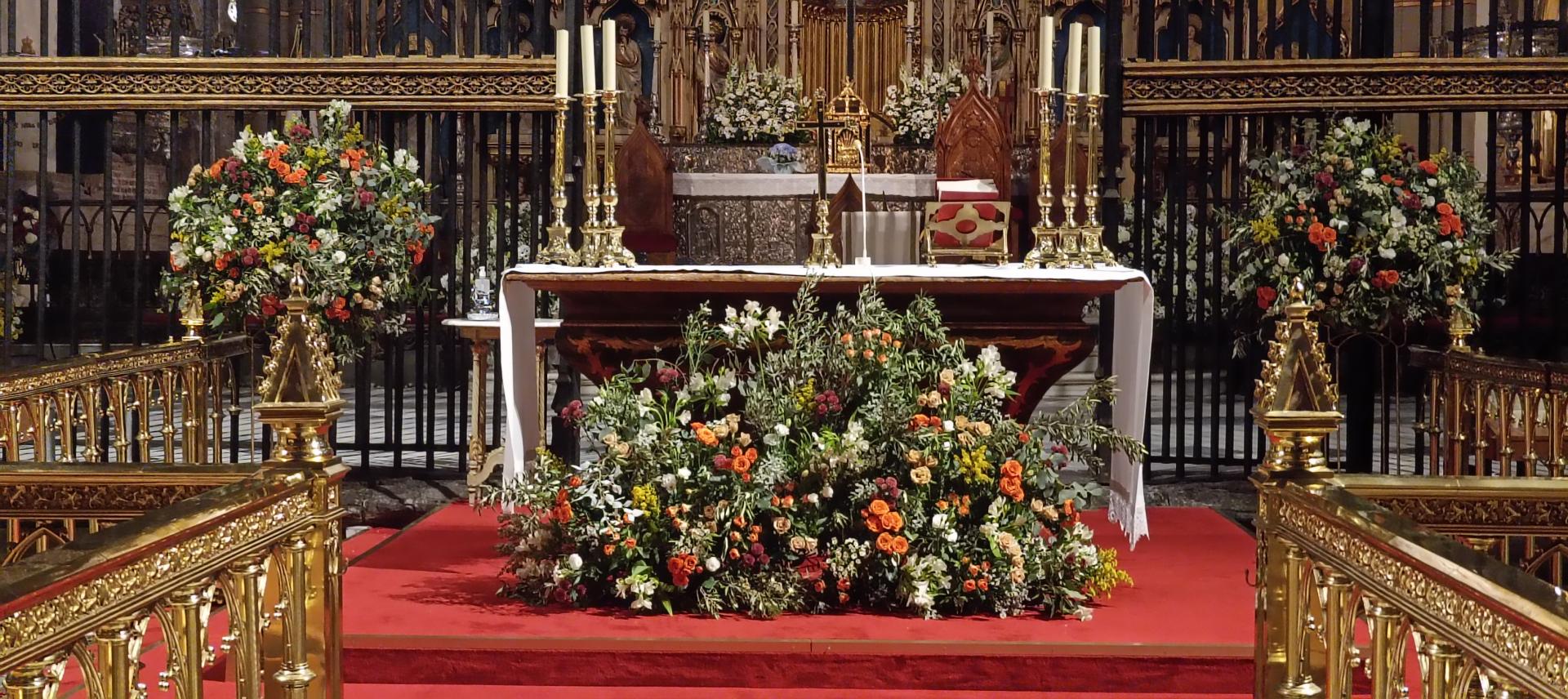 Elegir las flores de la boda
