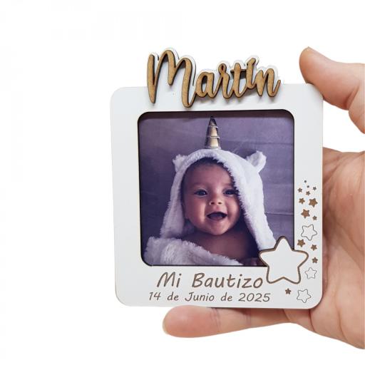 ​Marco de Fotos Bautizo: Un Detalle Único y Original que podrás personalizar a tu gusto
