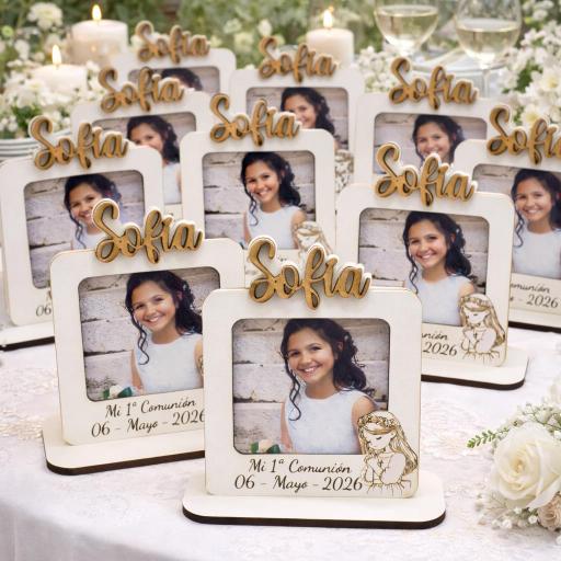 Marco de Fotos para Primera Comunión Personalizado. Un Recuerdo Original y Especial para un Día Inolvidable [5]
