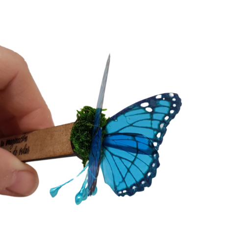 Haz que tus Libros Cobren Vuelo: Descubre Nuestro Marcapáginas Personalizado Mariposa Monarca [2]