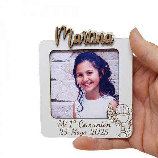 ​Marco de Fotos Comunión caliz: Un Detalle Único y Original que podrás personalizar a tu gusto