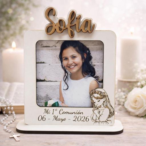 Marco de Fotos para Primera Comunión Personalizado. Un Recuerdo Original y Especial para un Día Inolvidable [6]