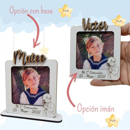 Marco de Fotos para Primera Comunión Personalizado. Un Recuerdo Original y Especial para un Día Inolvidable [3]